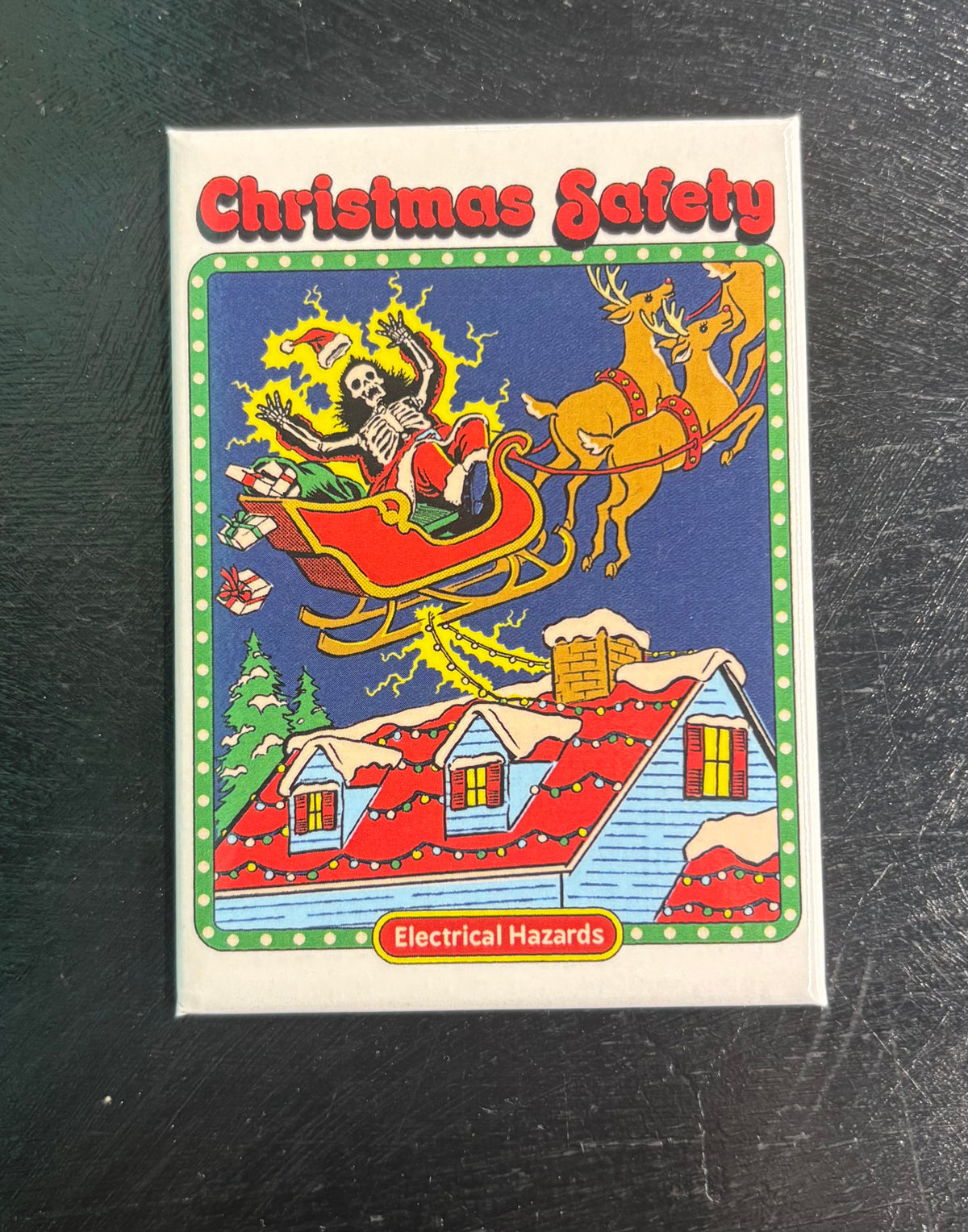 Christmas Safety - Magnet