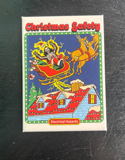 Christmas Safety - Magnet