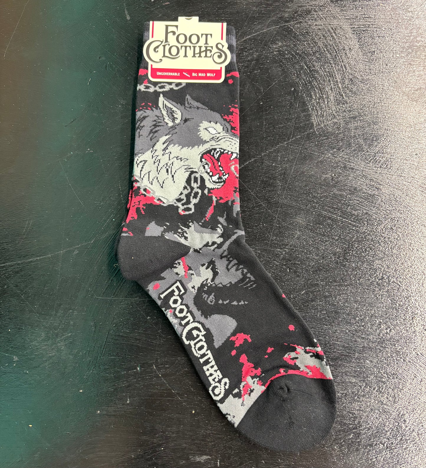 Big Mad Wolf - Crew Socks