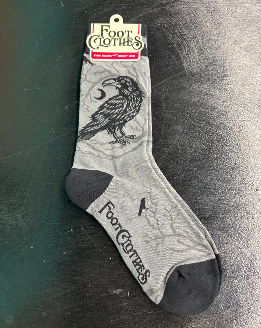 Midnight Crow - Crew Socks
