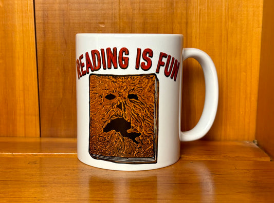 Reading is Fun, Necronomicon - mug