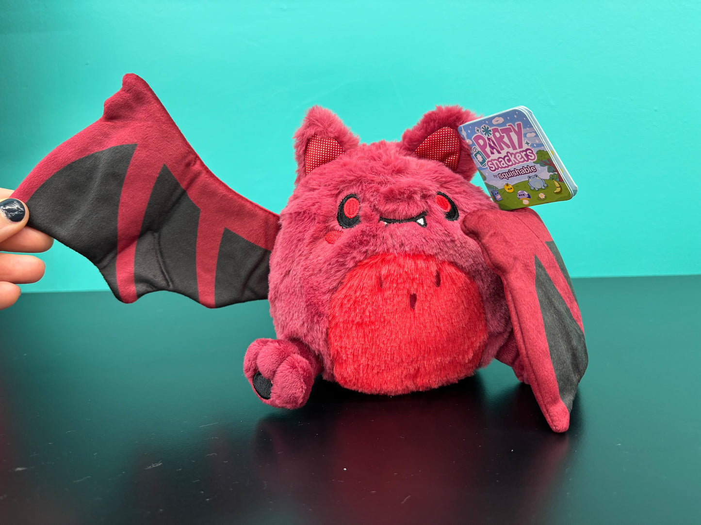 Red Party Snacker Bat - Squishable