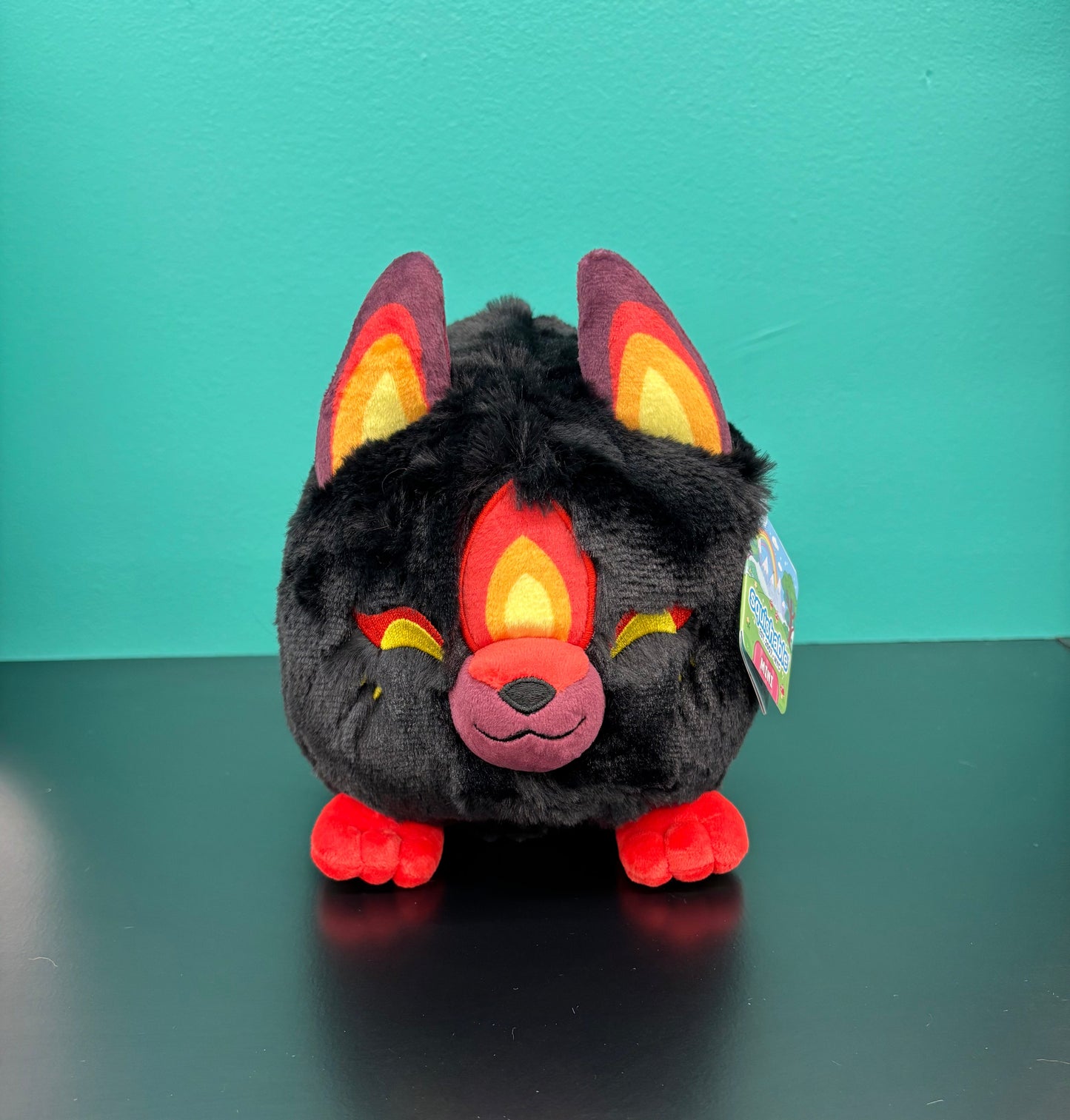 Mini Fire Baby Kitsune - Squishable