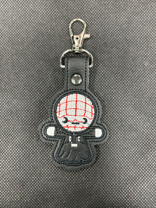 Stitched Pinhead- Keychain