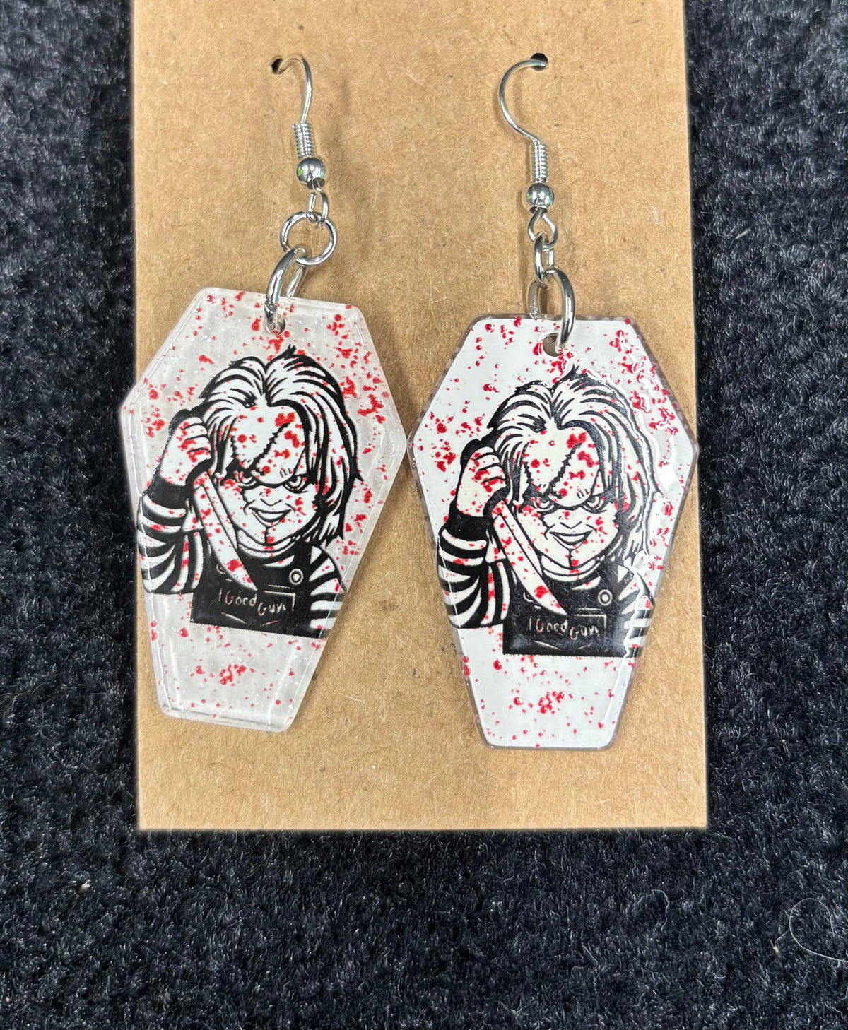 Chucky Child's Play Coffin - Earrings