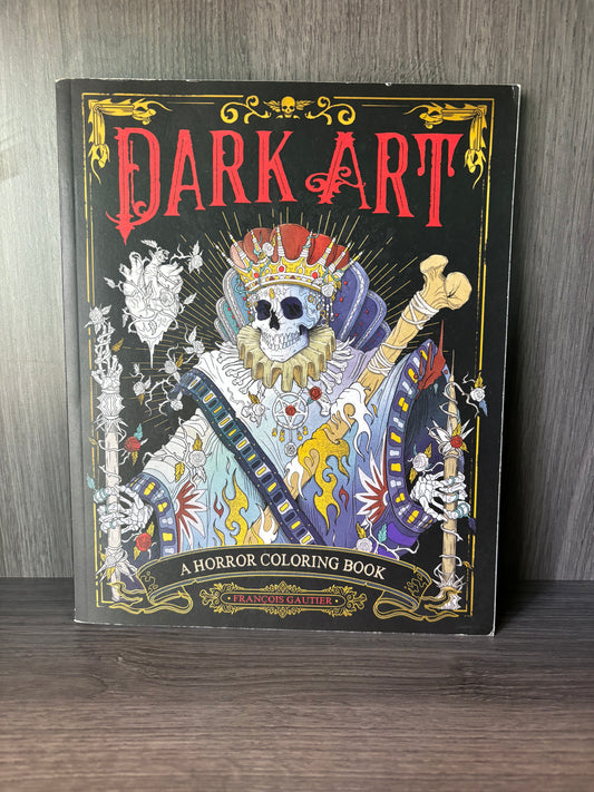 Dark Art Horror - Coloring Book