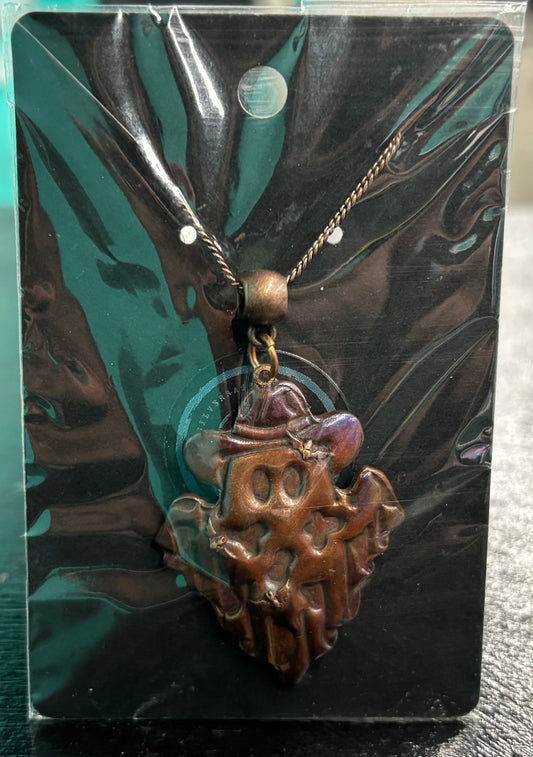 Copper Cowboy Ghost - Necklace
