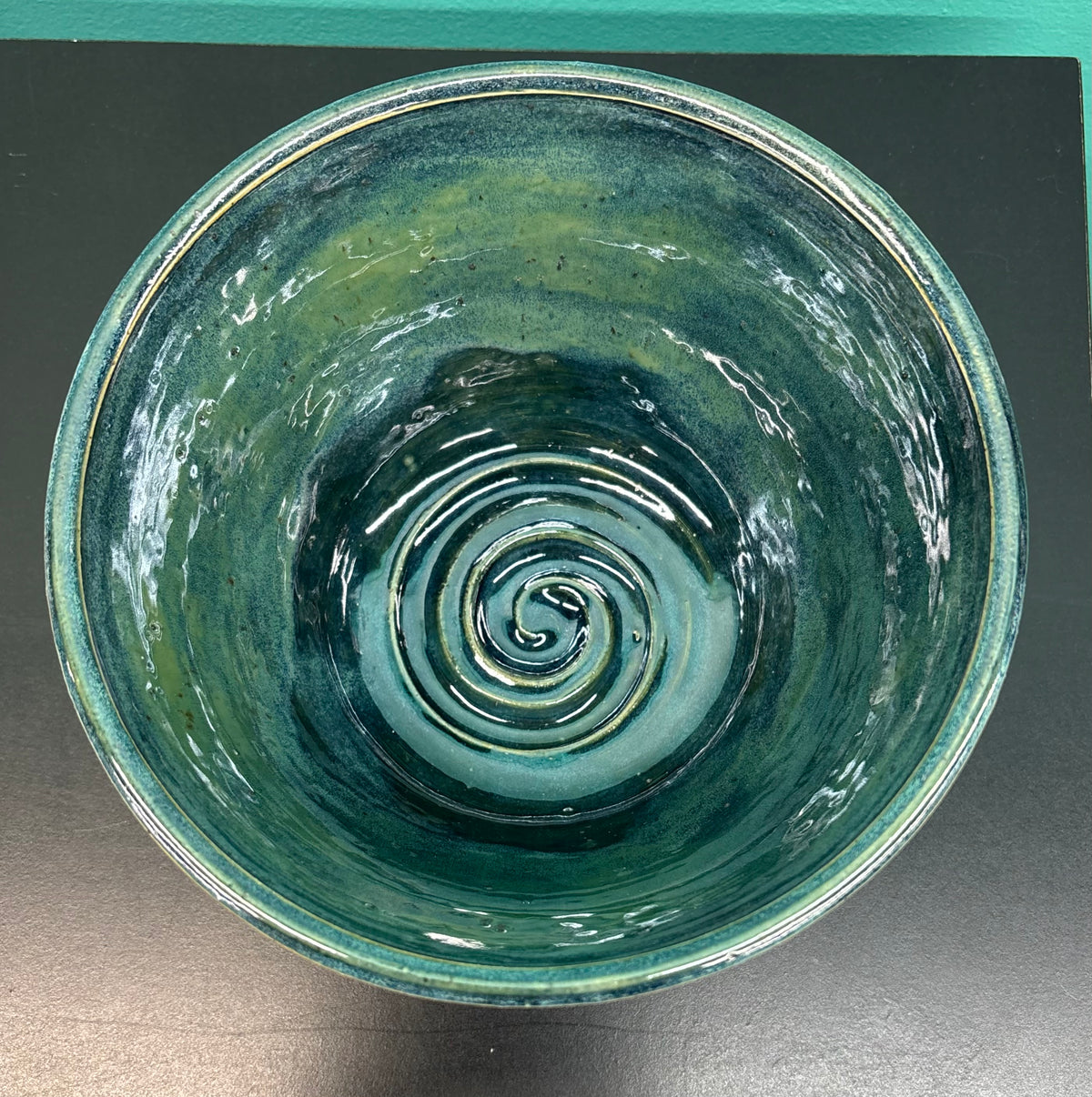 Skeleton Damask Print - Ceramic Bowl