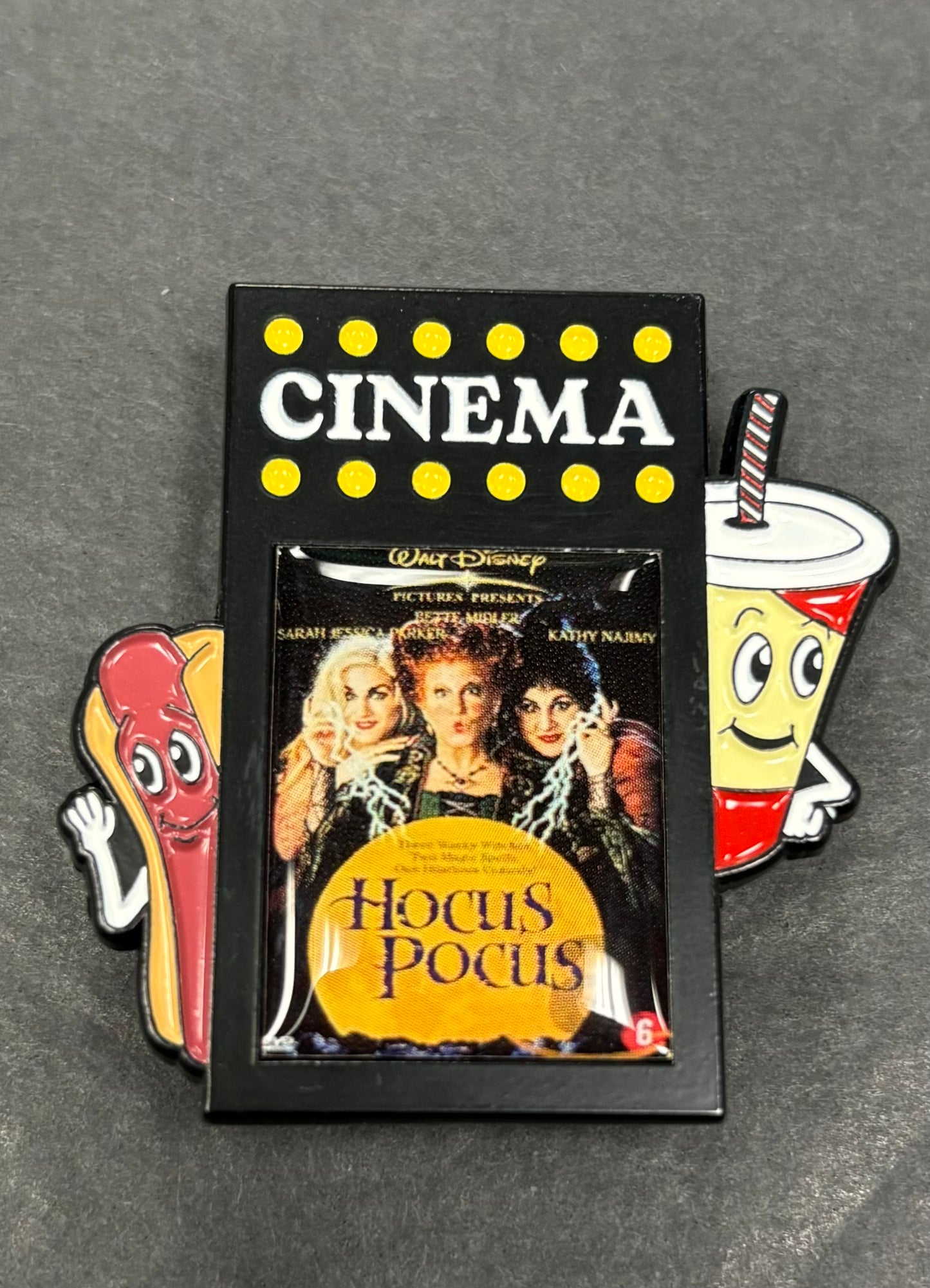 Hocus Pocus Cinema Poster - Pin