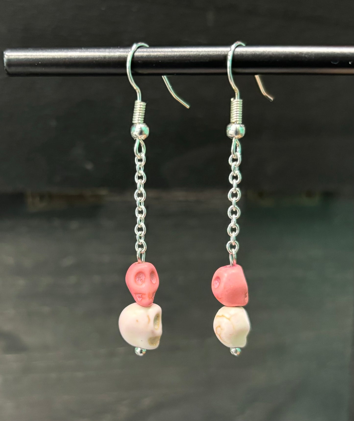 Rainbow Skulls - Earrings