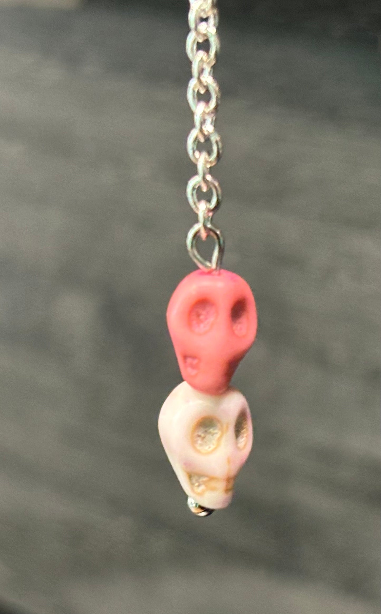Rainbow Skulls - Earrings