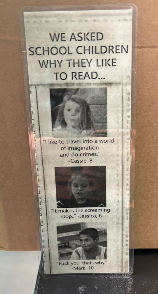 We asked children... - Bookmark