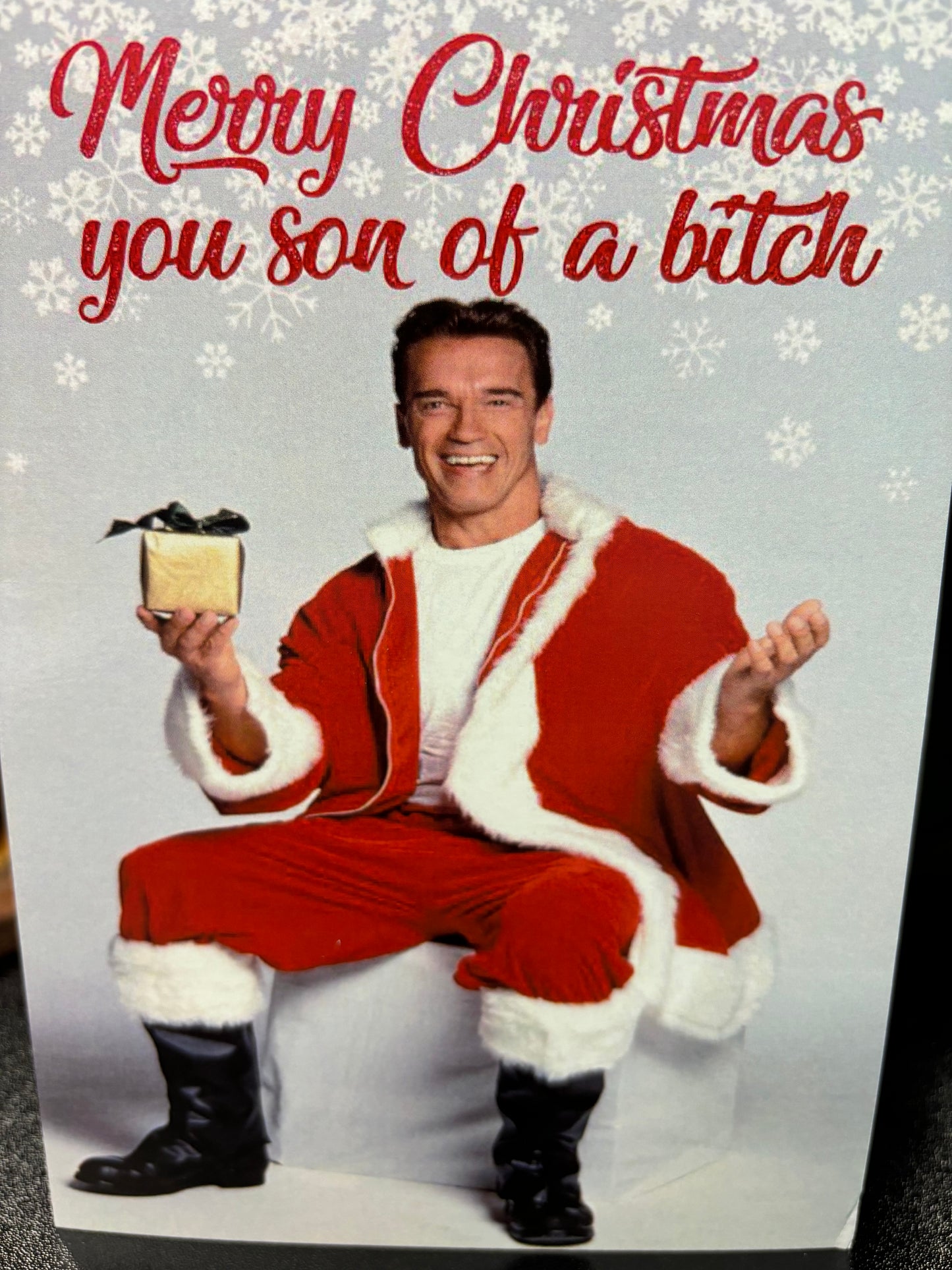 Arnold Merry Christmas, you son of a bitch - Card