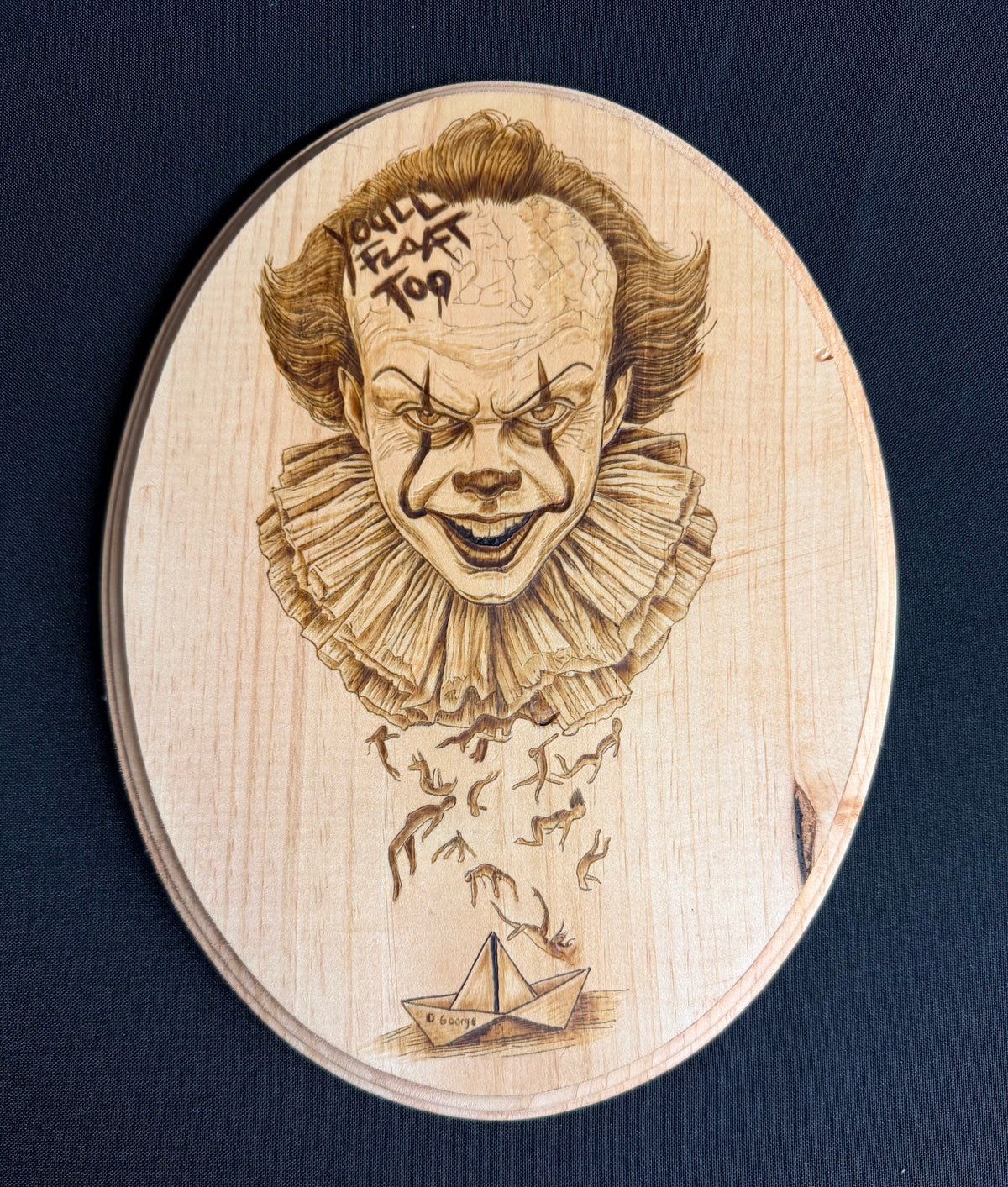 Pennywise IT Bodies - Wood Art
