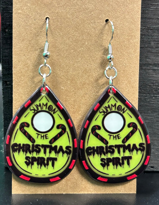 Summon the Christmas Spirit - Earrings
