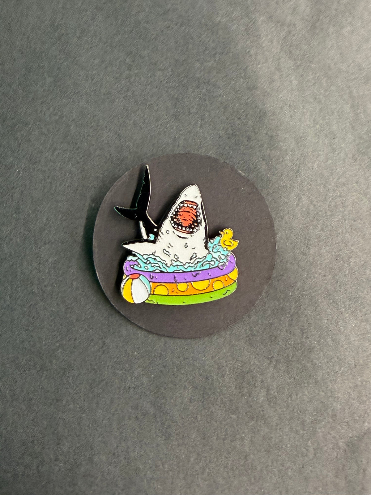 Kiddie Pool Shark - Pin
