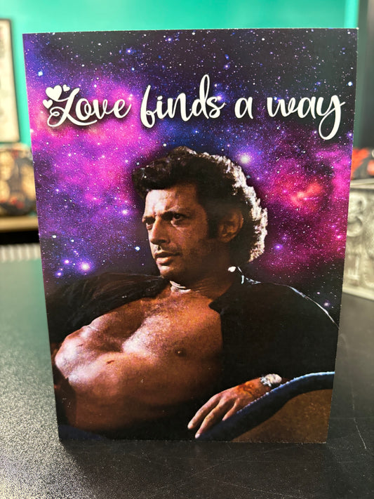 Jurassic Park Ian Malcolm - Greeting Card