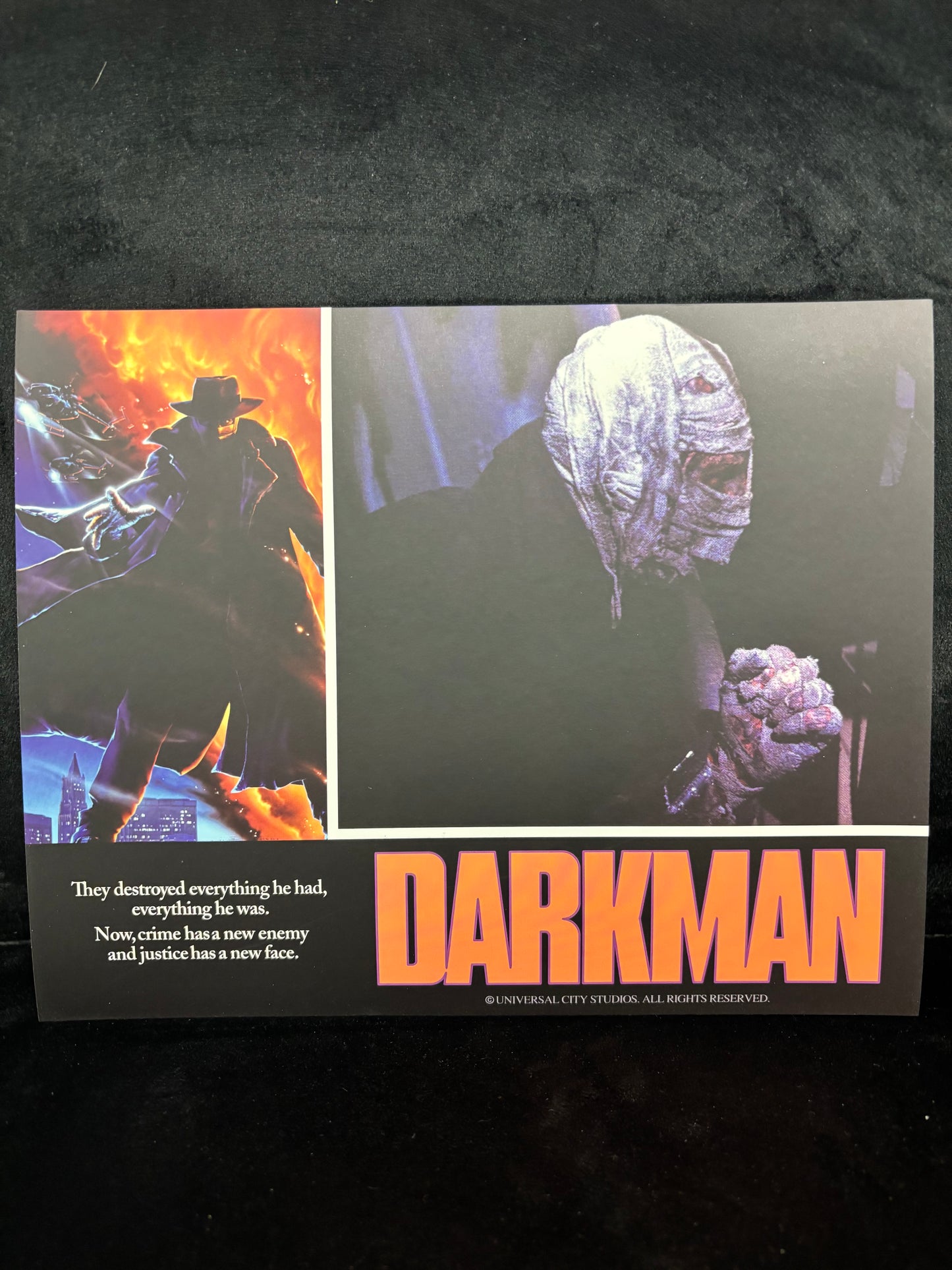 Darkman (1990) - Steel Book Blu-ray + pin + stick + three prints + poster