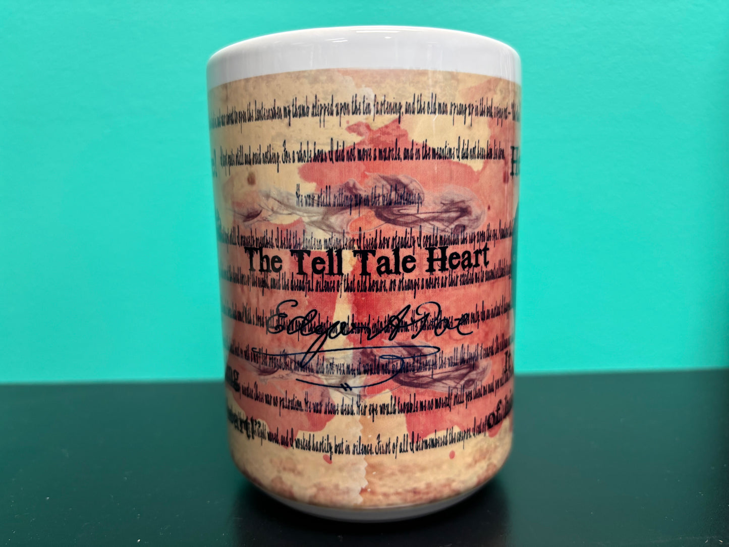 Tell-Tale Heart, Edgar Allen Poe - mug