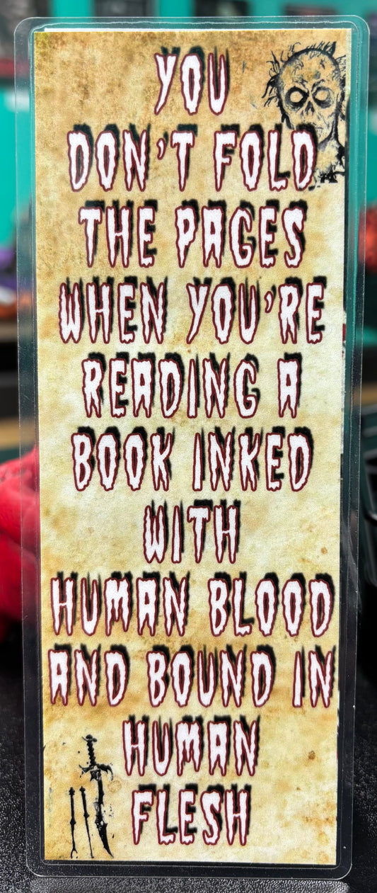 Human Flesh - Bookmark