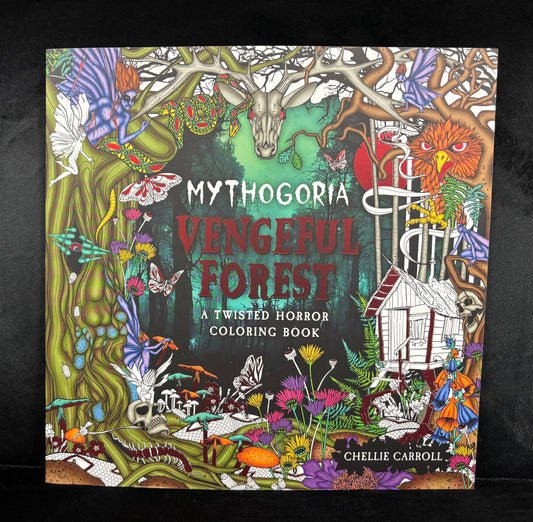 Mythogoria: Vengeful Forest A Twister Horror - Coloring Book