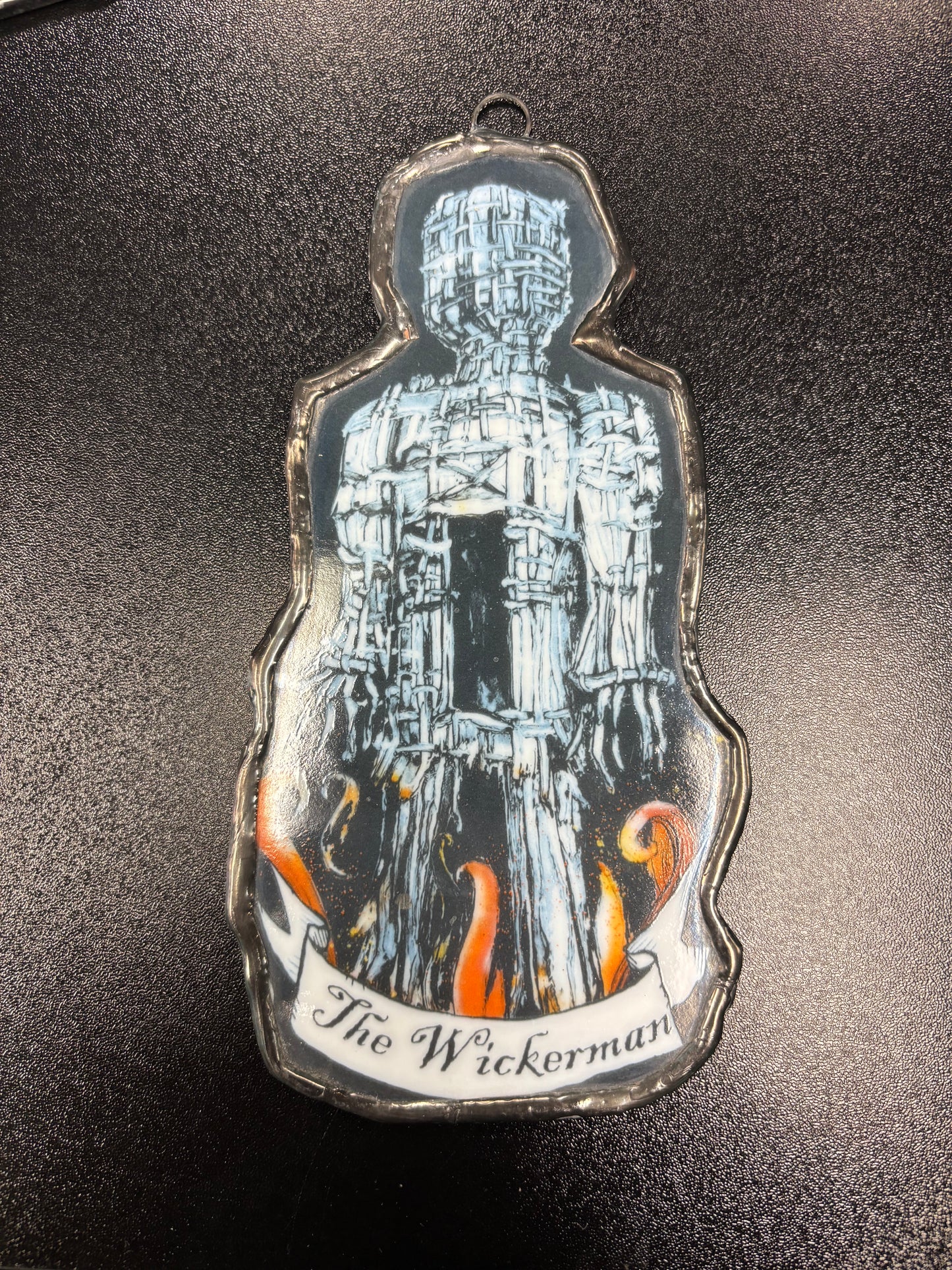 The Wicker Man - Glass Art Ornament