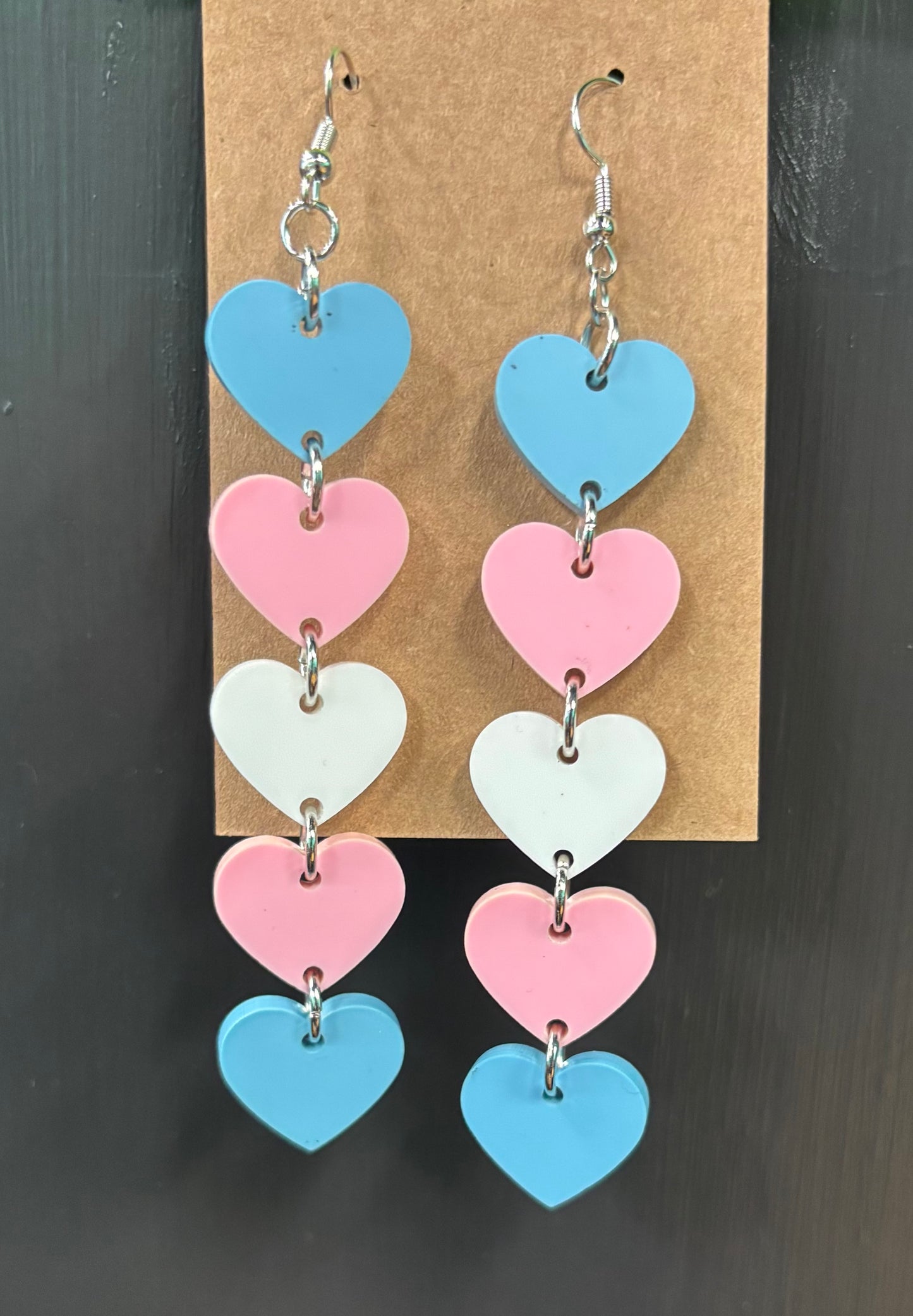 Trans Hearts - Earrings