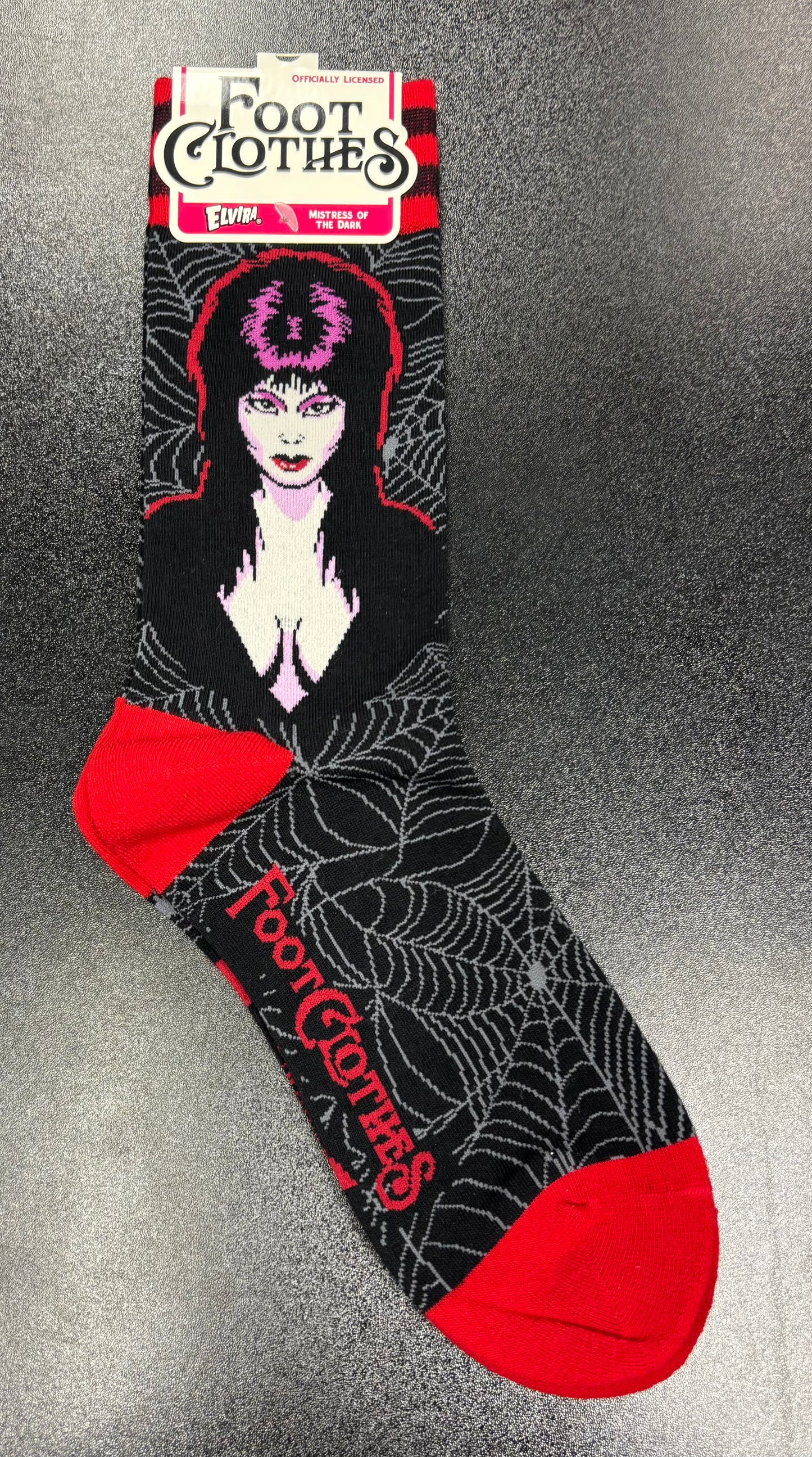 Elvira Mistress of the Dark - Crew Socks