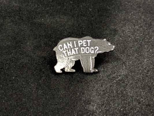 Black Bear - pin