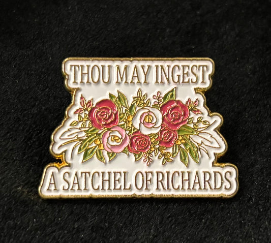 Satchel of Richards - Pin