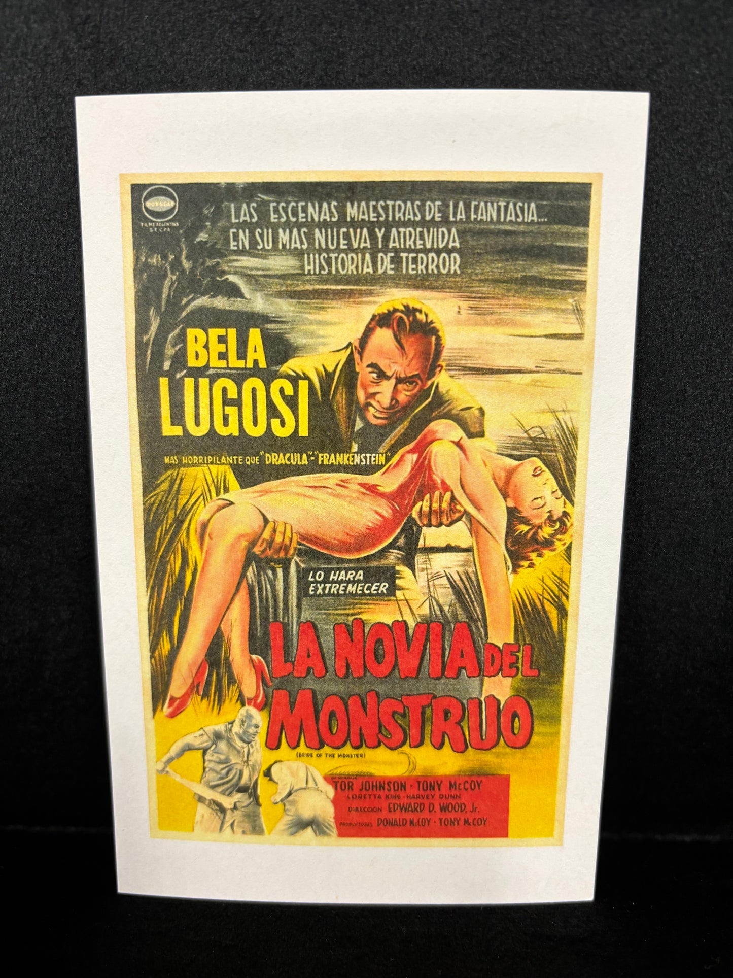 Bride of the Monster - Postcard
