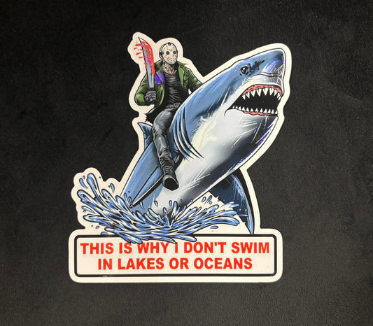 Jaws Jason - Bumper Sticker