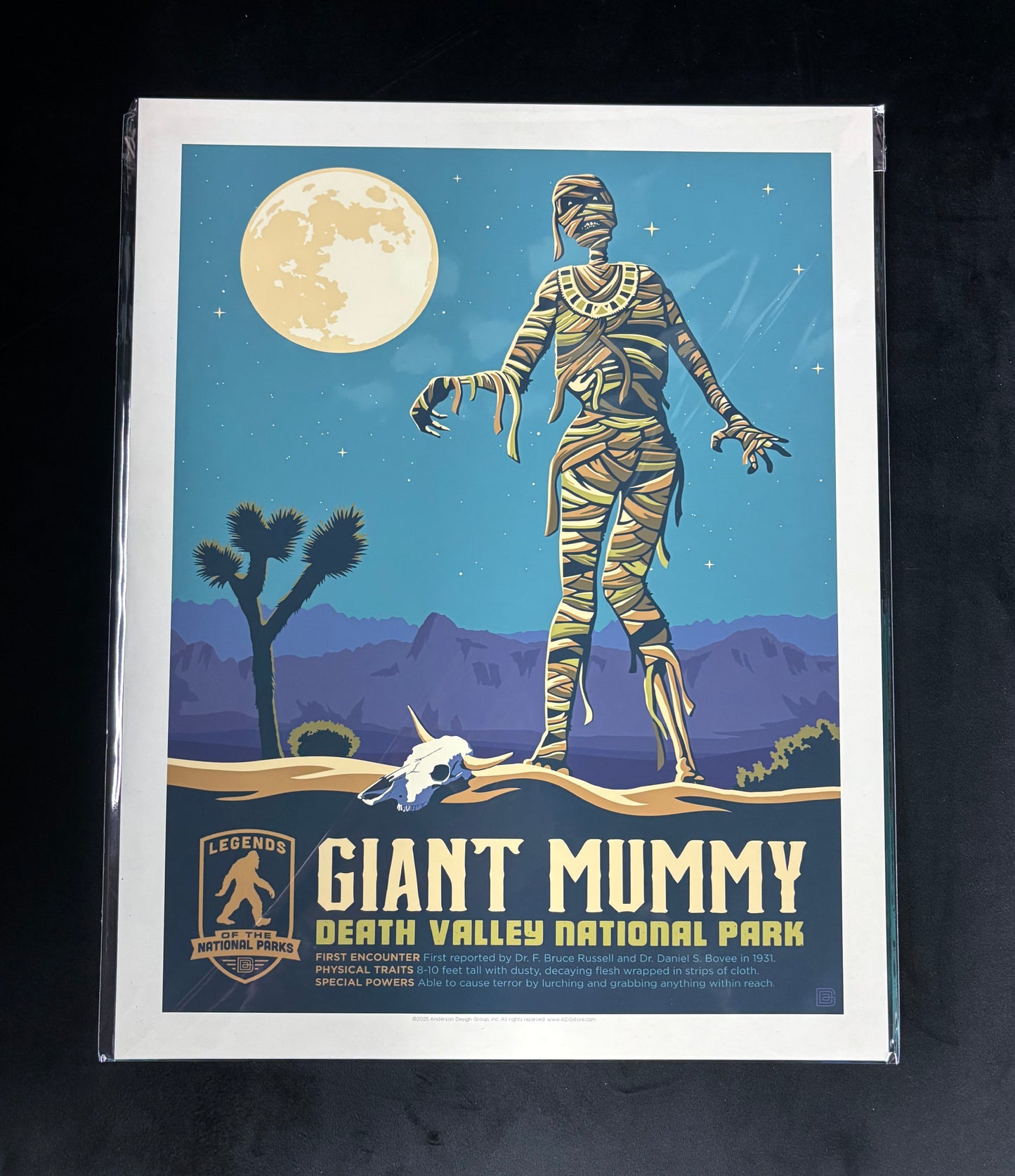 Giant Mummy - Art Print