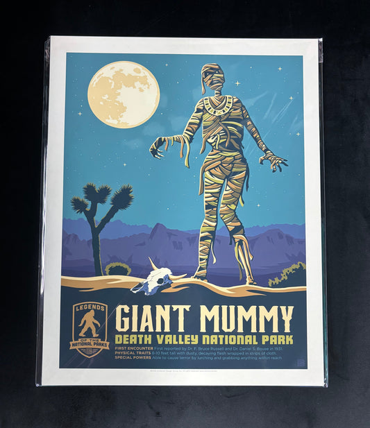 Giant Mummy - Art Print