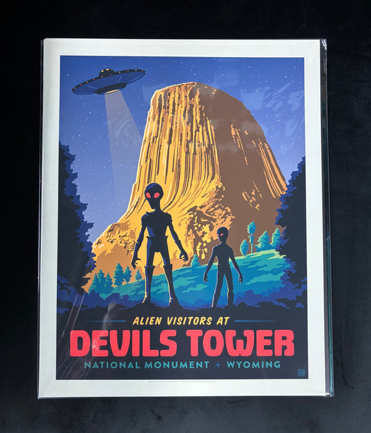 Devils Tower - Art Print