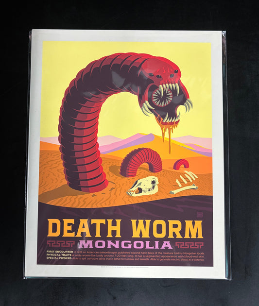 Death Worm - Art Print