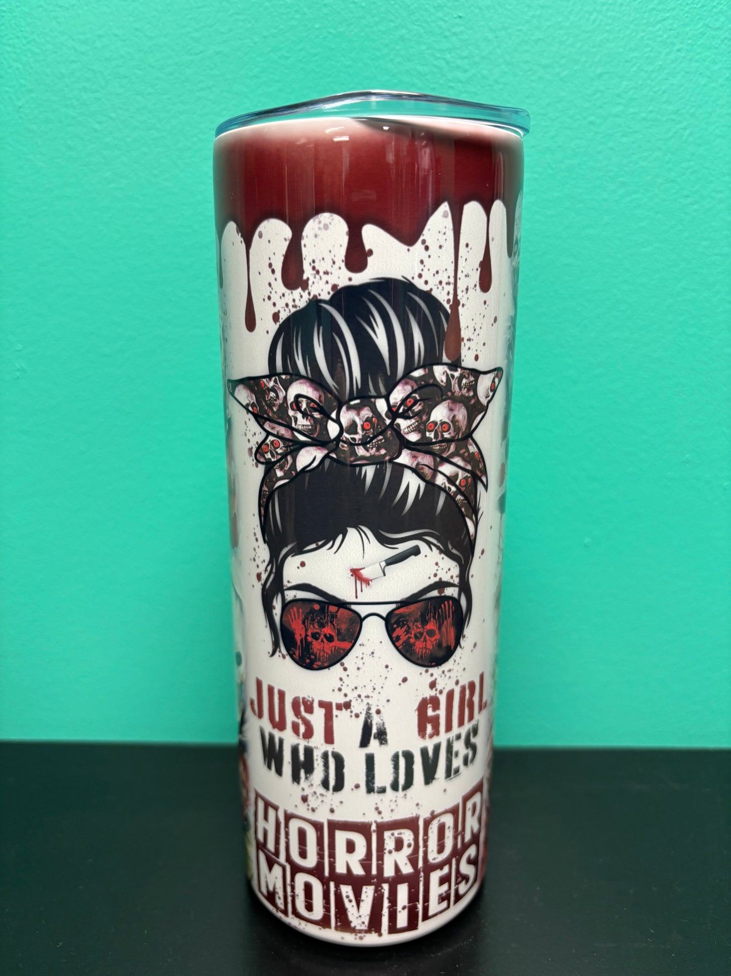 Tall Horror Tumbler 20 oz