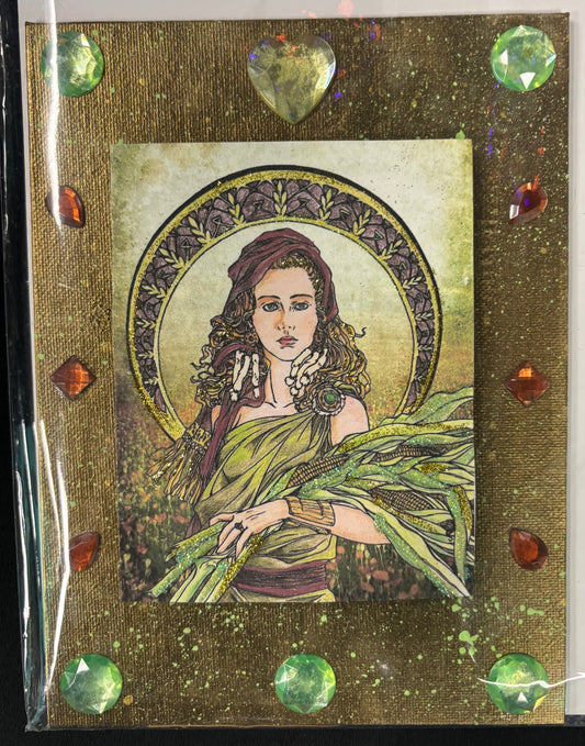 Maize (Corn) Goddess - Visual Art