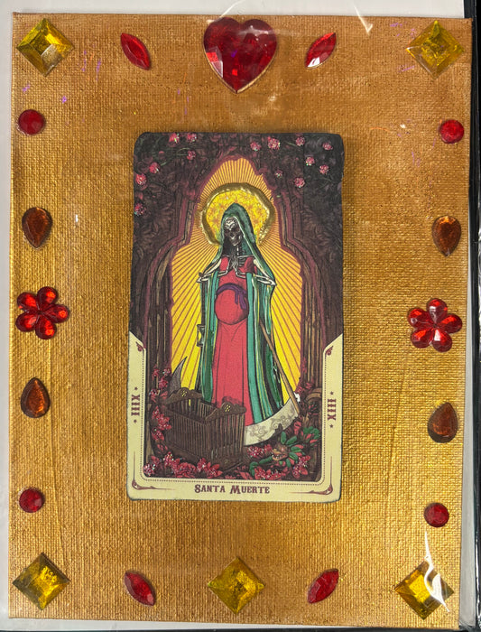 Santa Muerte Tarot Card - Visual Art