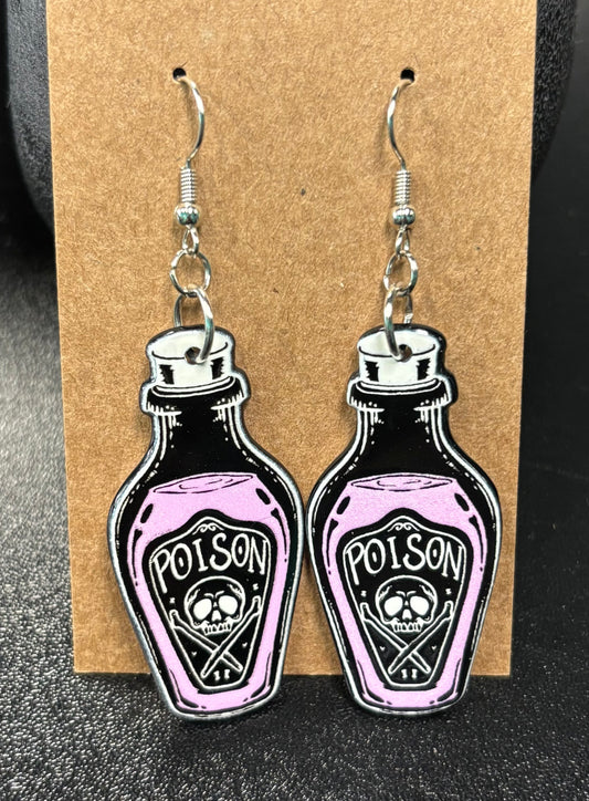 Bottle of Poison - Earrings