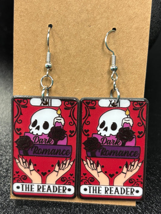 Dark Romance The Reader Tarot - Earrings