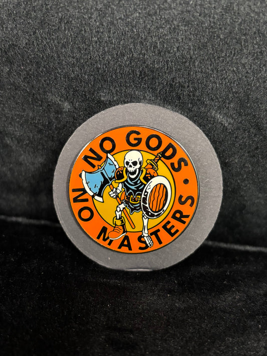 No Gods - Pin