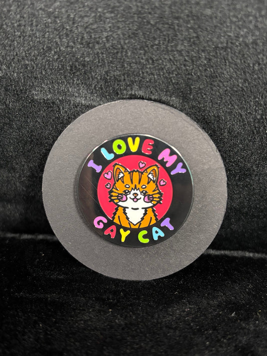 Gay Cat - Pin