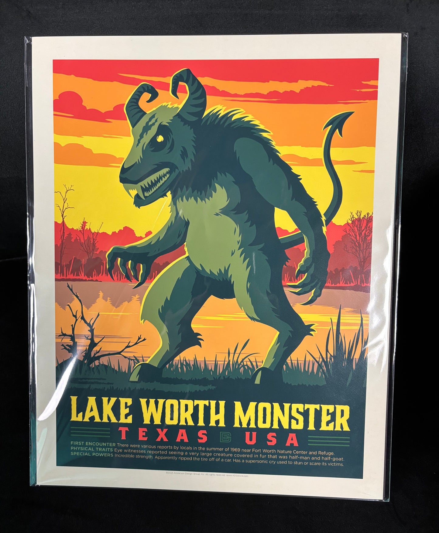 Lake Worth Monster - Art Print