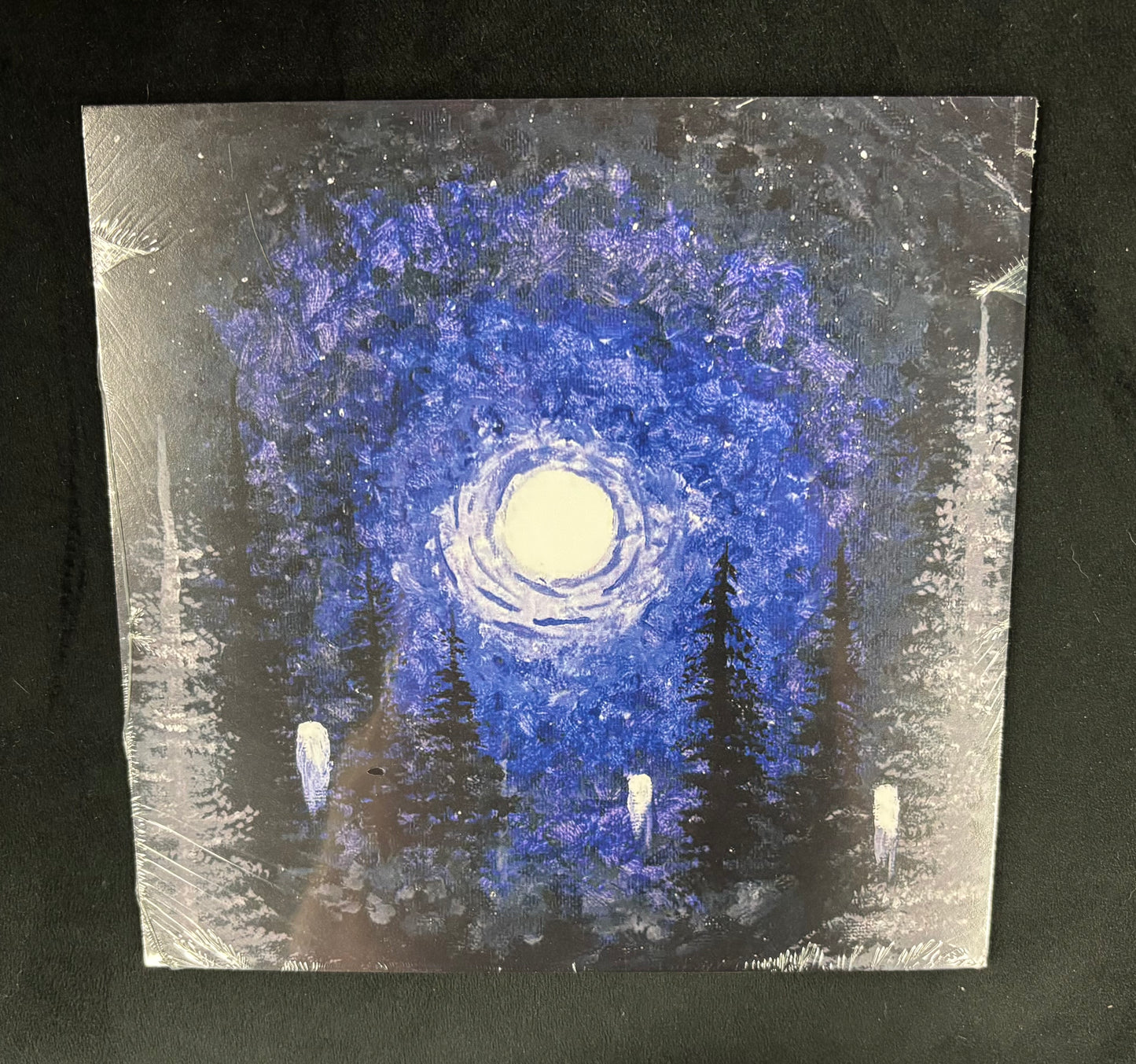 My pals (ghosts in the forest) and I - Art Print