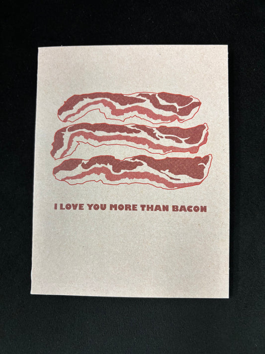 Bacon - Love Card