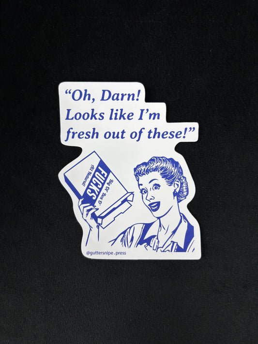 Fresh Out - Sticker