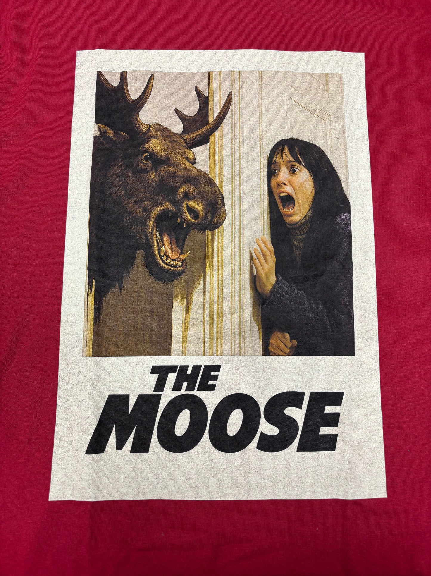 The Moose - t-shirt RED