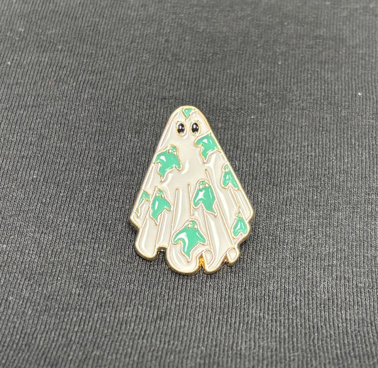 Ghost in Ghost Sheet - Pin