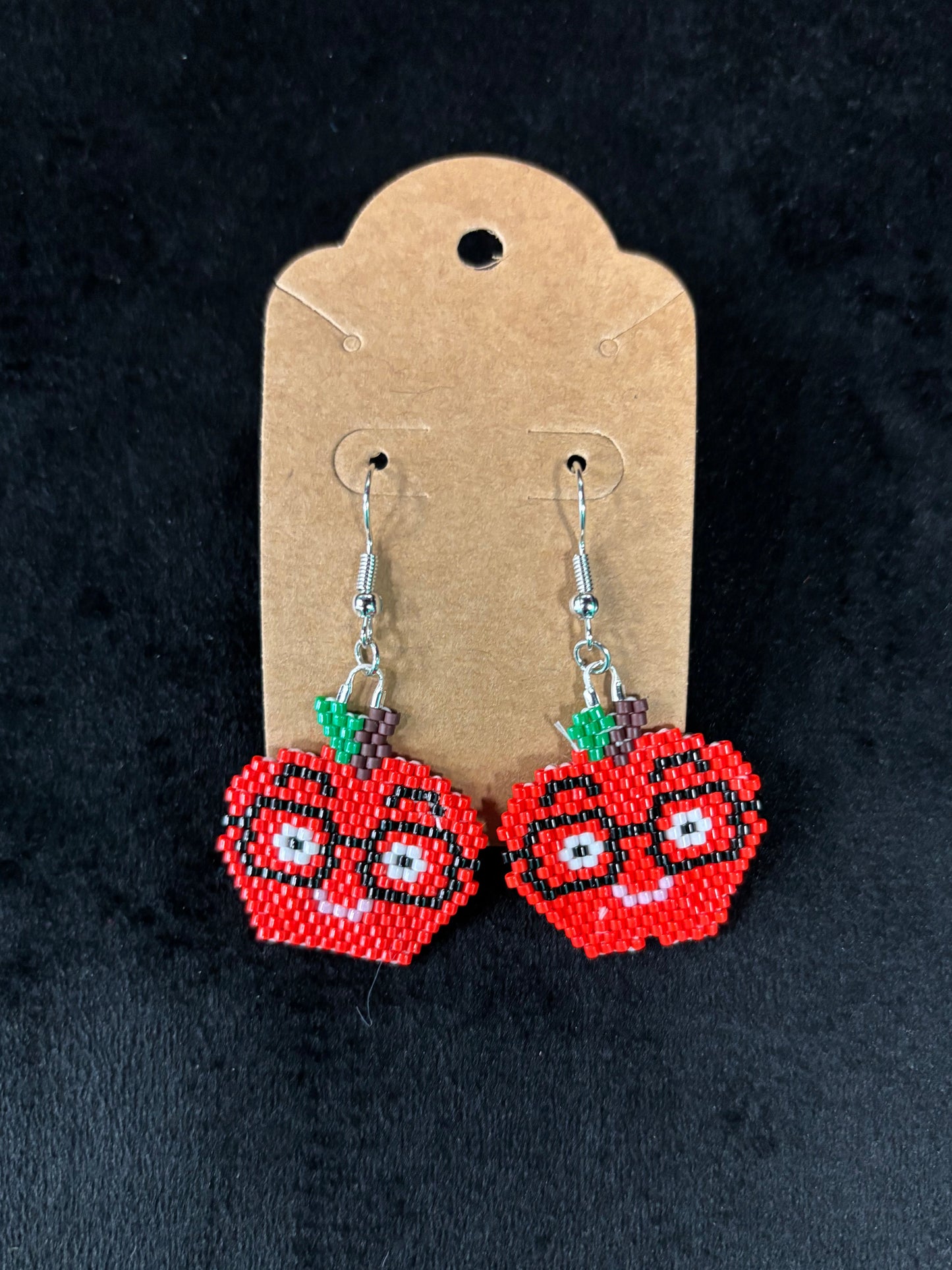 Smart Apple Beaded - Earrings
